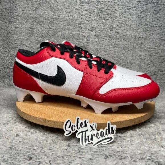 Air Jordan 1 Low Chicago University Red Black White Size 13 Men Football main image 5